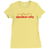 speaker city Ladies Fitted T-Shirt