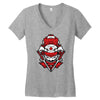samurai red ranger Women's V-Neck T-Shirt