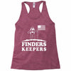 moon finders keepers Racerback Tank