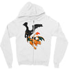 dragon duel collide Zipper Hoodie