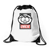 obese (collab with jay hai) Drawstring Bags