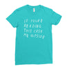 cash me outside Ladies Fitted T-Shirt