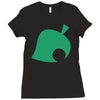 animal crossing tribute ladies Ladies Fitted T-Shirt