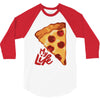 pizza my life 3/4 Sleeve Shirt