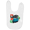 wake up and fight Baby Bibs