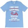 step kids white letter T-Shirt