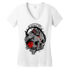 music until the end Women's V-Neck T-Shirt