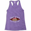 October Peeking Out Baby Girl Racerback Tank
