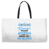 They Call Me Grandpa Partner In Crime Funny Weekender Totes