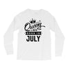 Queens Are Born In July Long Sleeve Shirts