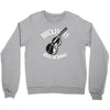 rockin' it old school bass Crewneck Sweatshirt
