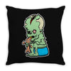 zombie baby Throw Pillow