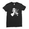 bee attack Ladies Fitted T-Shirt