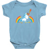 rainbow chainsaw massacre Baby Onesie
