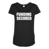 Funding Secured Maternity Scoop Neck T-shirt