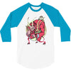 krampus (blood red) 3/4 Sleeve Shirt