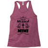 I Am One Blessed Mimi Racerback Tank