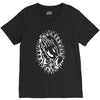 praying hands cross mary rock band baseball jersey V-Neck Tee