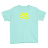 zelda link hylian shield triforce splat Youth Tee