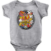 pokemon style dodge ball league Baby Onesie