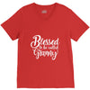 Blessed to be Called Granny V-Neck Tee