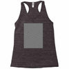 optical illusion skull, ideal gift or birthday present. Racerback Tank