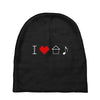i love house music Baby Beanies