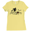 halloween Ladies Fitted T-Shirt