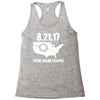 total solar eclipse 2017 Racerback Tank
