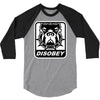 bull dog disobey 3/4 Sleeve Shirt