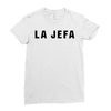 la jefa black Ladies Fitted T-Shirt