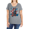 curse of the leaf Ladies Curvy T-Shirt