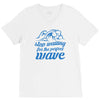 stop waiting V-Neck Tee