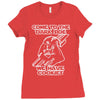 come to the dark side we have cookies funny Ladies Fitted T-Shirt
