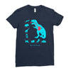t rex diet Ladies Fitted T-Shirt