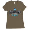 heisenberg crystal meth Ladies Fitted T-Shirt