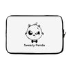 sweaty panda Laptop sleeve