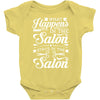 what happens in the salon Baby Bodysuit