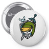 pirate hylian Pin-back button
