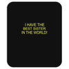 best sister crazy scary Mousepad