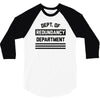 redundancy 3/4 Sleeve Shirt