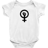 circle hand Baby Bodysuit