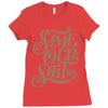 same old shit i Ladies Fitted T-Shirt