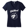 old skool Women's V-Neck T-Shirt