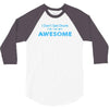 i don't get drunk 3/4 Sleeve Shirt