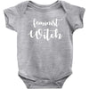 feminist witch Baby Bodysuit