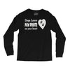 dogs leave paw prints on your heart Long Sleeve Shirts