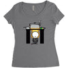 part time job   kitchen Women's Triblend Scoop T-shirt