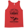 I Don't Need Therapy Just to Go Mountain Biking Tank Top