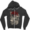 cattle decapitation (alone at the landfill) Zipper Hoodie